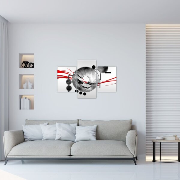 Apstraktna slika (90x60 cm)