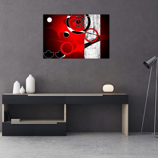 Slika apstrakcije (90x60 cm)