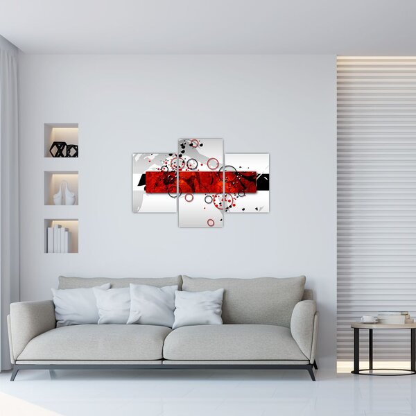 Slika apstrakcije (90x60 cm)