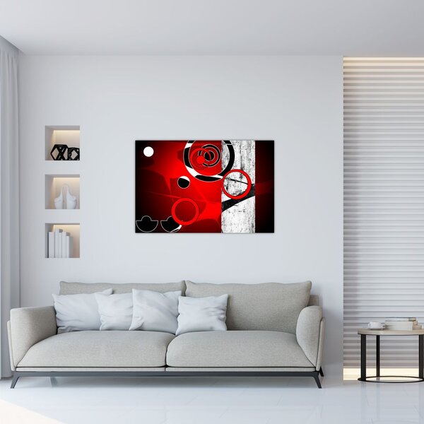 Slika apstrakcije (90x60 cm)