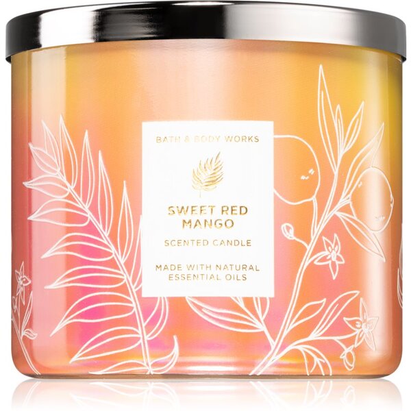 Bath & Body Works Sweet Red Mango mirisna svijeća 411 g