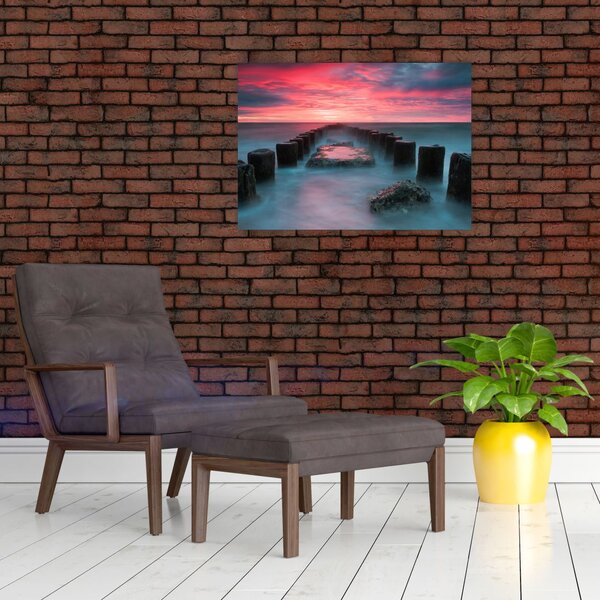 Slika - Stijene u moru (70x50 cm)