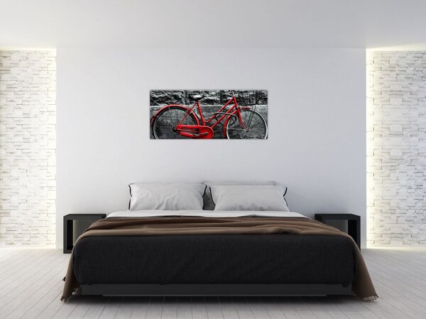 Slika - Povijesni bicikl (120x50 cm)
