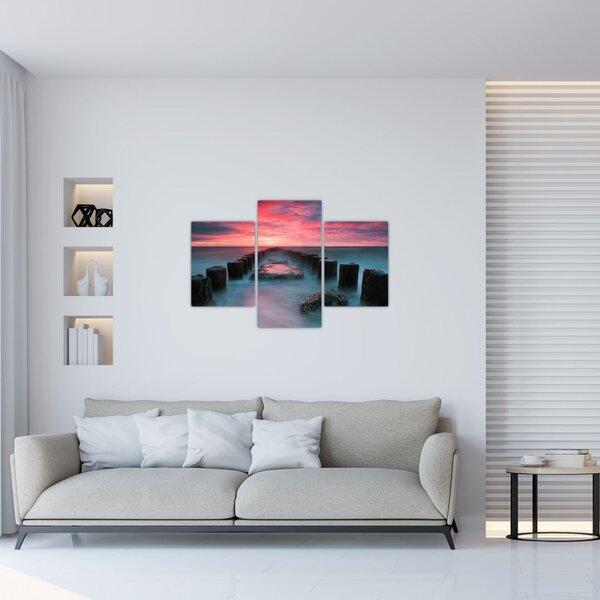 Slika - Stijene u moru (90x60 cm)