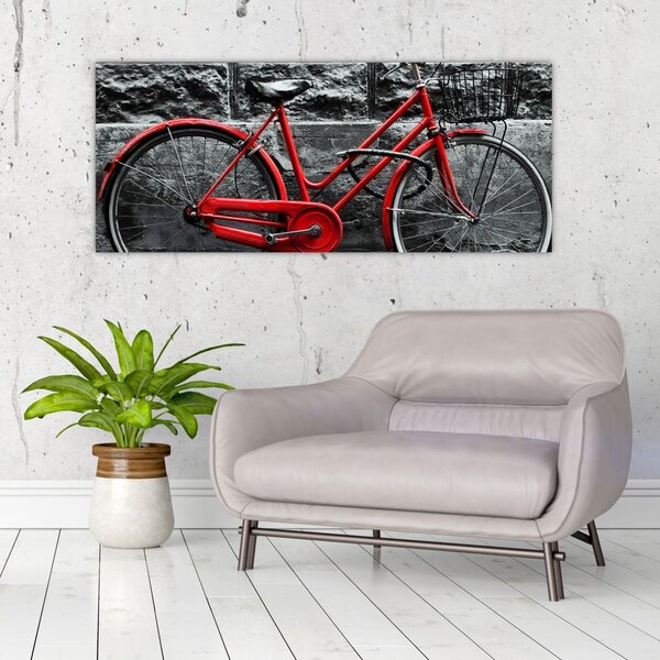 Slika - Povijesni bicikl (120x50 cm)