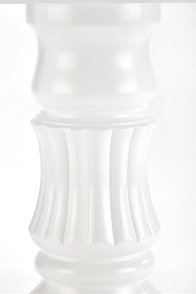 Blagovaonski stol na razvlačenje 90-124 cm Ferrara (bijela) (za 4 osobe)