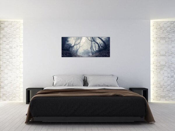 Slika - Šuma u magli (120x50 cm)
