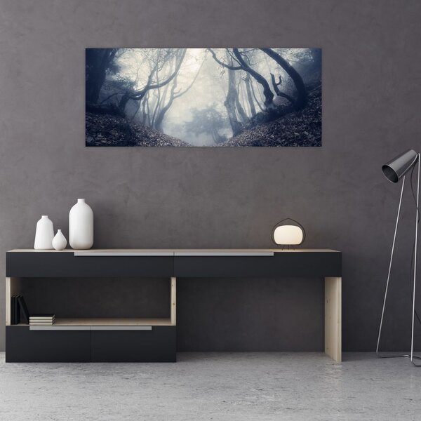 Slika - Šuma u magli (120x50 cm)