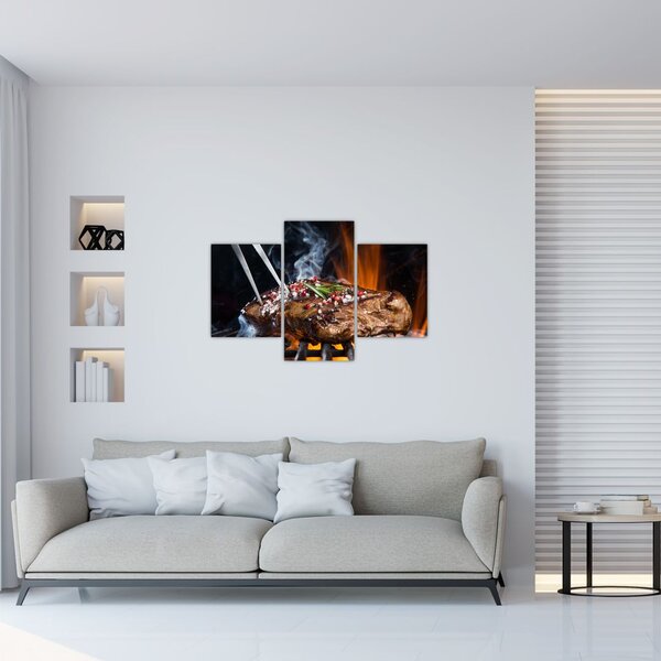 Slika odreska s roštilja (90x60 cm)