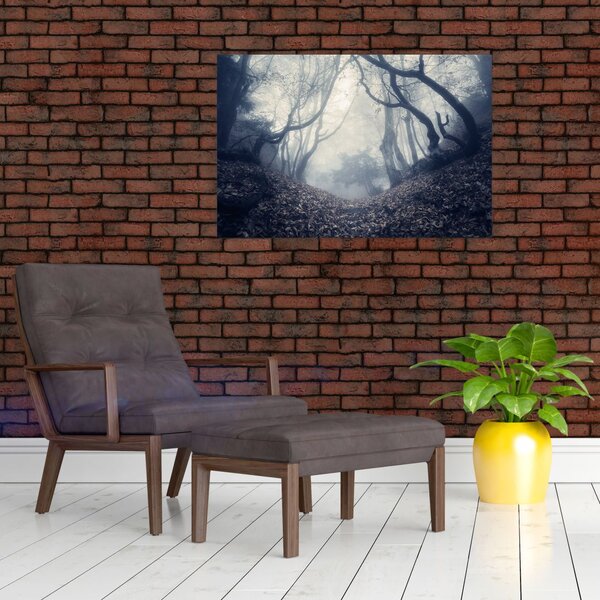 Slika - Šuma u magli (90x60 cm)