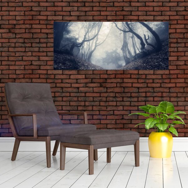 Slika - Šuma u magli (120x50 cm)