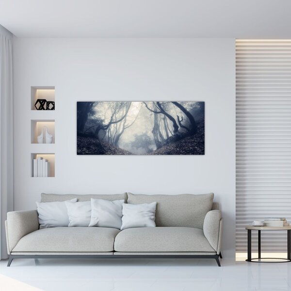 Slika - Šuma u magli (120x50 cm)