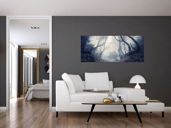 Slika - Šuma u magli (120x50 cm)