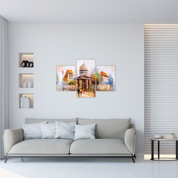 Slika - Naslikani gradski spomenik (90x60 cm)