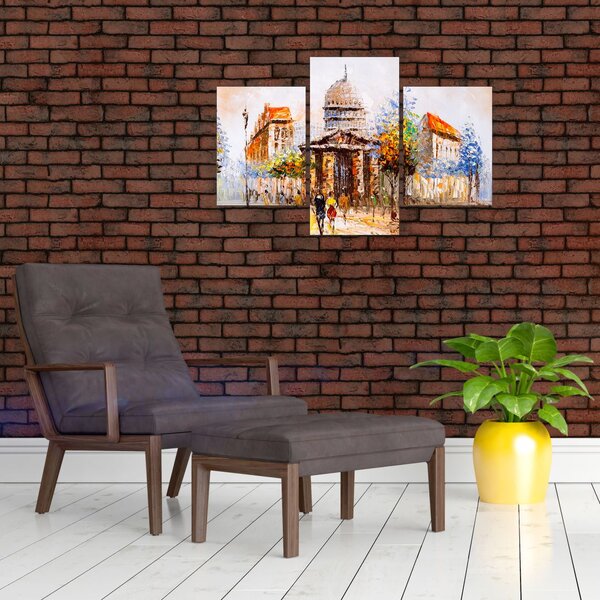 Slika - Naslikani gradski spomenik (90x60 cm)