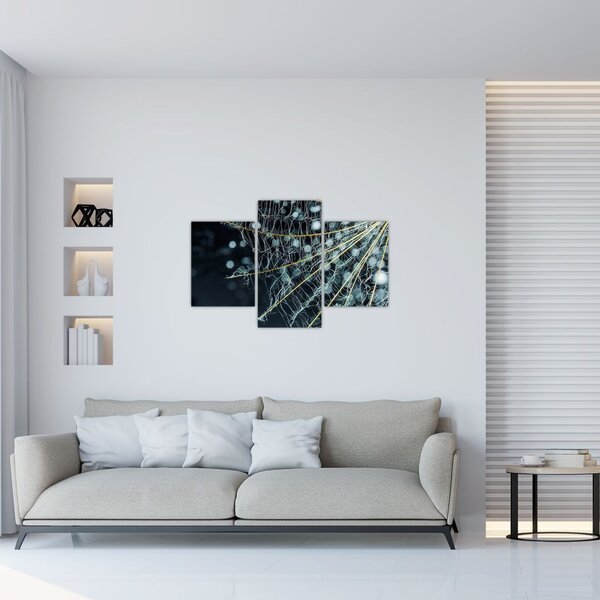 Slika - Cvijet s paučinom (90x60 cm)