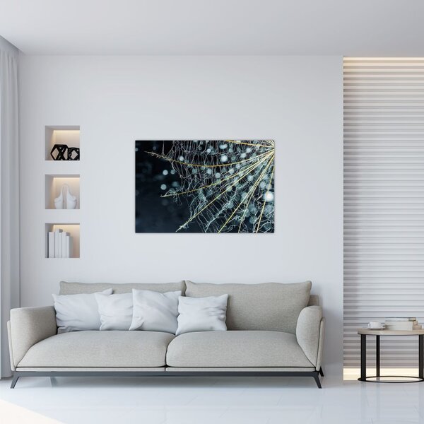 Slika - Cvijet s paučinom (90x60 cm)