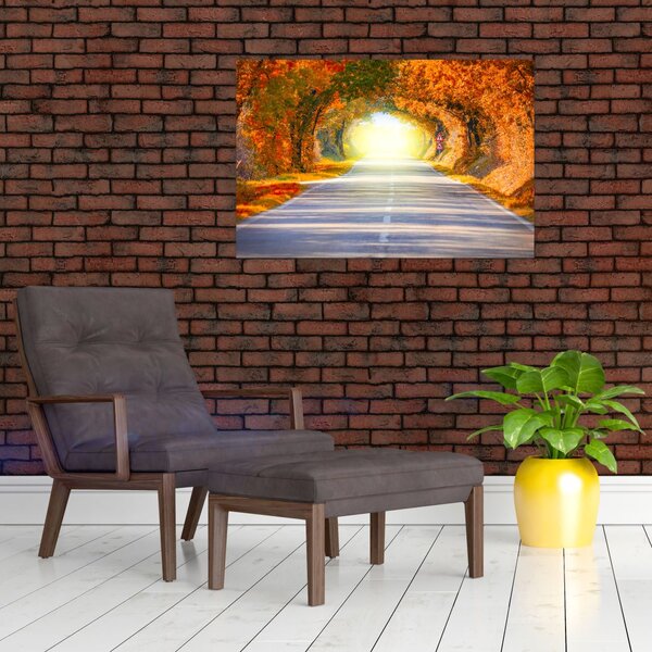 Slika -Prolaz od krošnja stabala (90x60 cm)