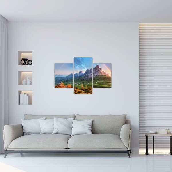 Slika duge iznad stijena (90x60 cm)