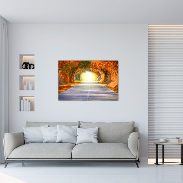 Slika -Prolaz od krošnja stabala (90x60 cm)
