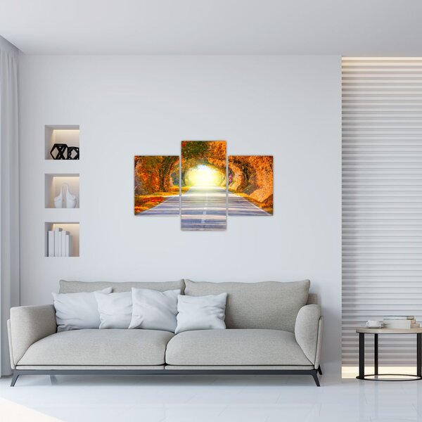 Slika -Prolaz od krošnja stabala (90x60 cm)