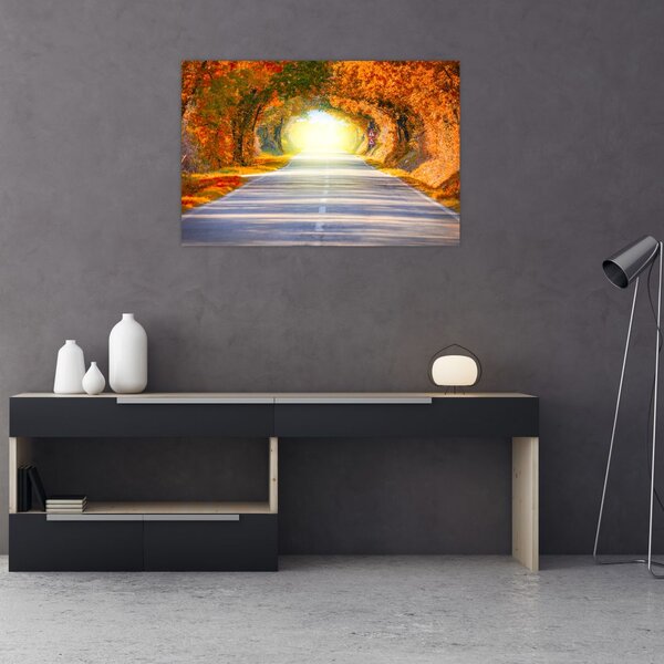 Slika -Prolaz od krošnja stabala (90x60 cm)