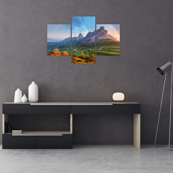 Slika duge iznad stijena (90x60 cm)