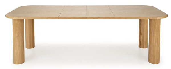 Blagovaonski stol na razvlačenje 160-240 cm Elvira (prirodno drvo) (za 6 do 8 osoba)
