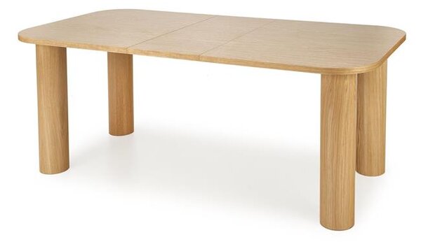 Blagovaonski stol na razvlačenje 160-240 cm Elvira (prirodno drvo) (za 6 do 8 osoba)