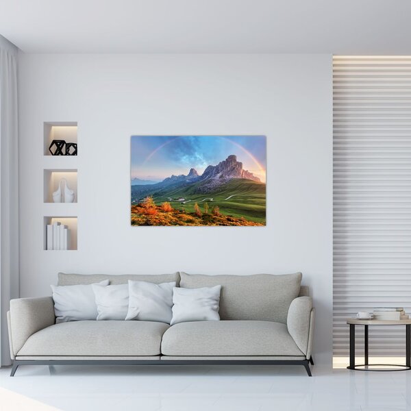 Slika duge iznad stijena (90x60 cm)