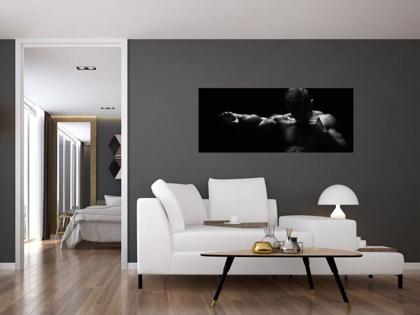 Slika - Udarac šakom (120x50 cm)