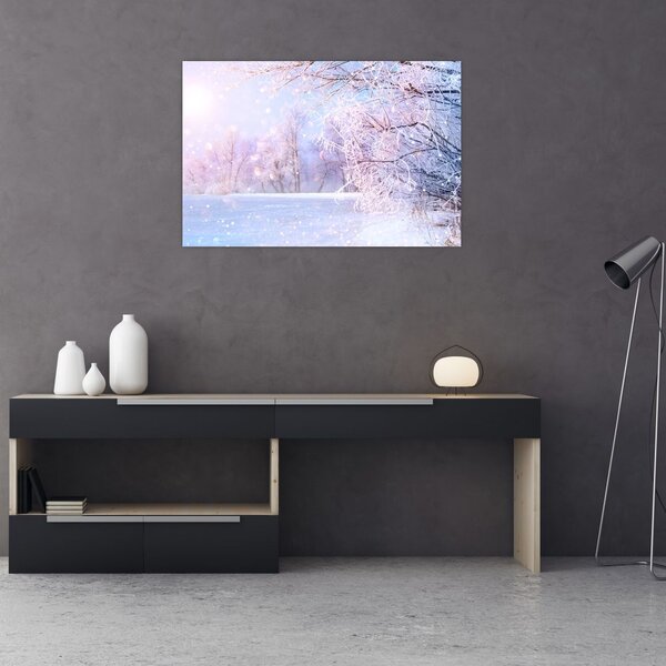 Slika - Mrazna zima (90x60 cm)