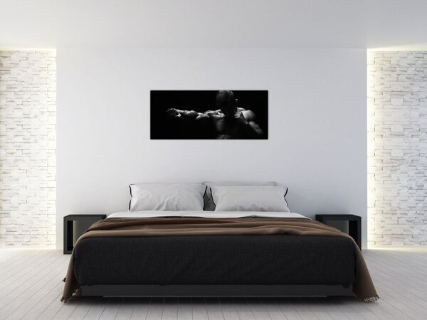 Slika - Udarac šakom (120x50 cm)