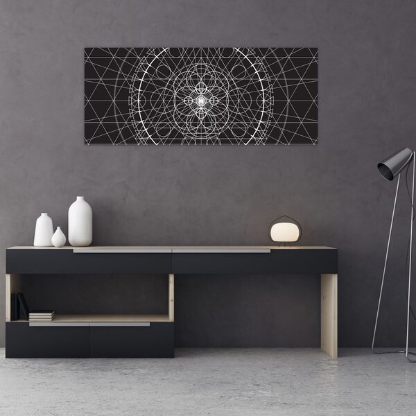 Slika - Apstrakcija sata (120x50 cm)