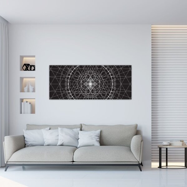 Slika - Apstrakcija sata (120x50 cm)