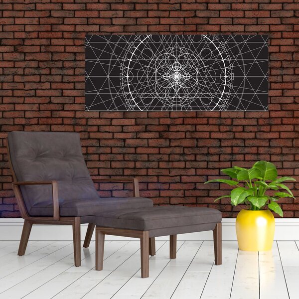 Slika - Apstrakcija sata (120x50 cm)