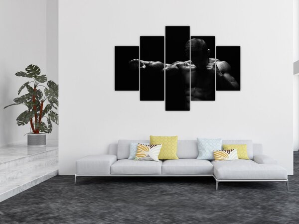 Slika - Udarac šakom (150x105 cm)