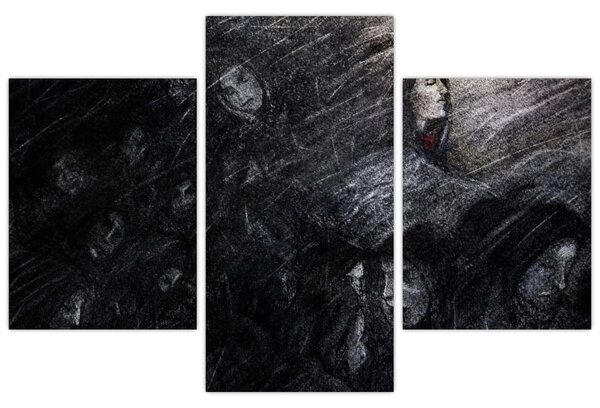 Slika - Tuga i odricanje (90x60 cm)