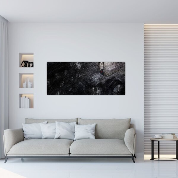 Slika - Tuga i odricanje (120x50 cm)