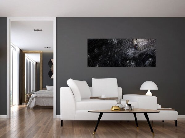 Slika - Tuga i odricanje (120x50 cm)