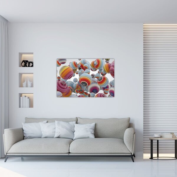 Slika oslikanih kugli (90x60 cm)