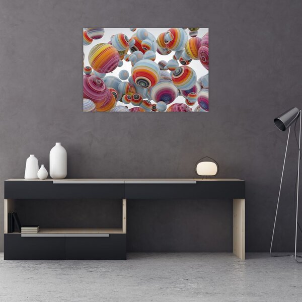 Slika oslikanih kugli (90x60 cm)