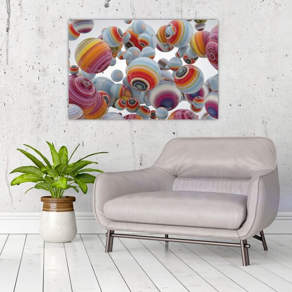 Slika oslikanih kugli (90x60 cm)