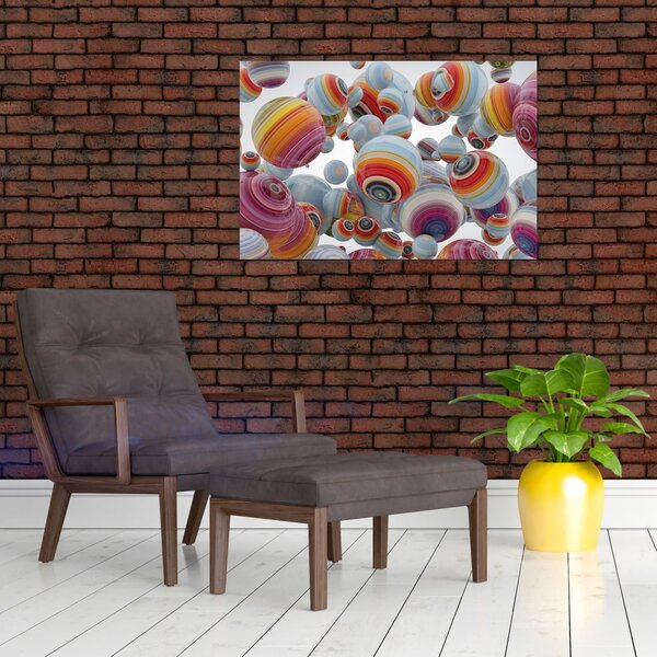 Slika oslikanih kugli (90x60 cm)