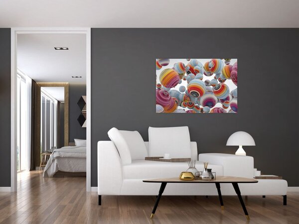 Slika oslikanih kugli (90x60 cm)
