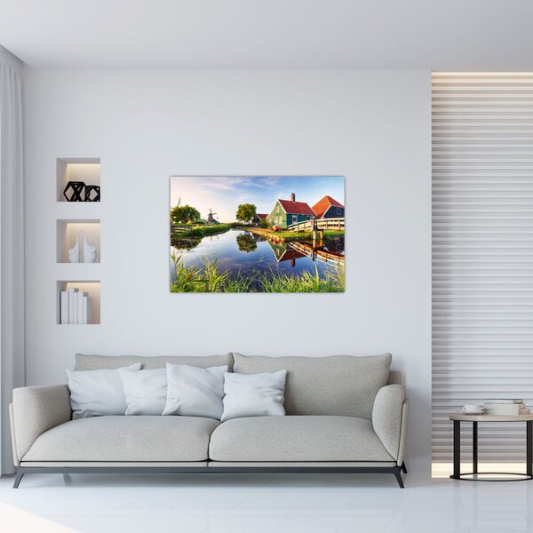 Slika nizozemskih vjetrenjača (90x60 cm)