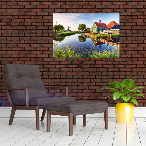 Slika nizozemskih vjetrenjača (90x60 cm)