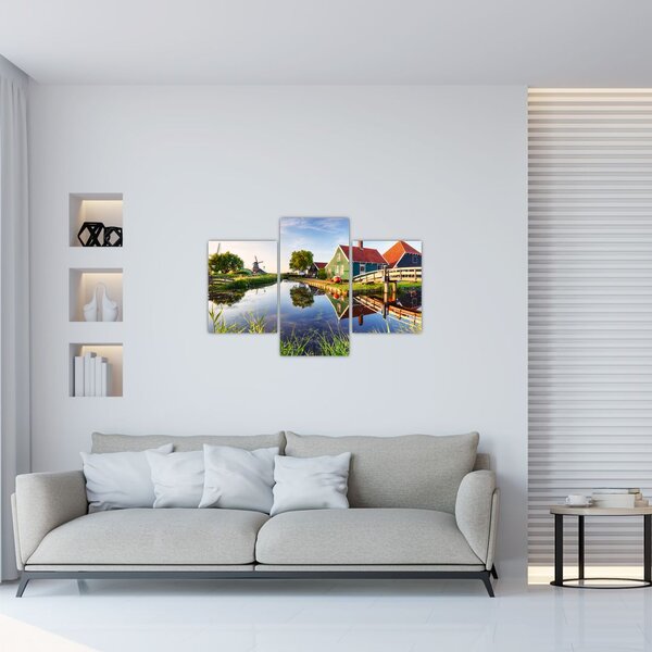 Slika nizozemskih vjetrenjača (90x60 cm)