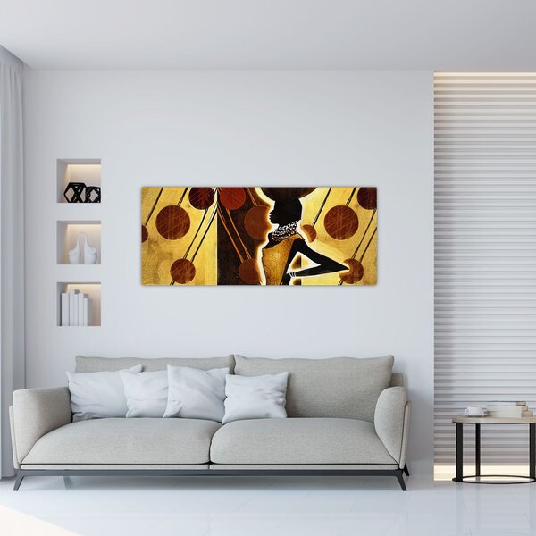 Slika drevne umjetničke slike (120x50 cm)