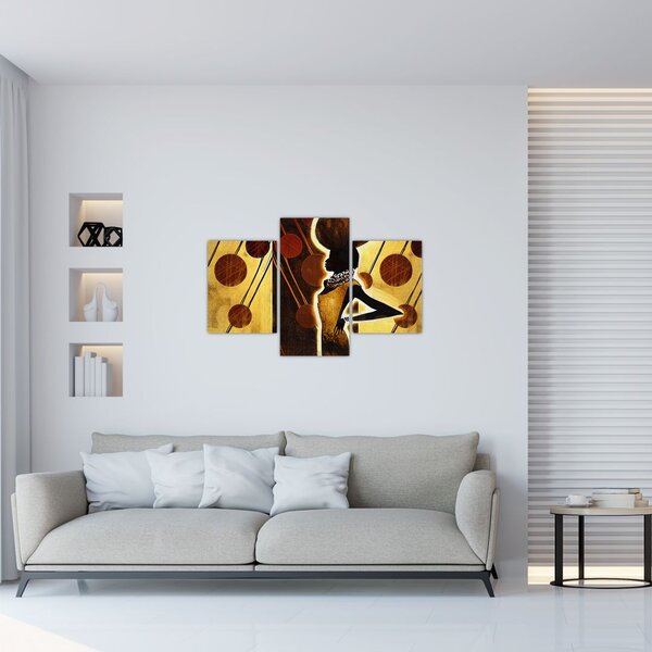 Slika drevne umjetničke slike (90x60 cm)